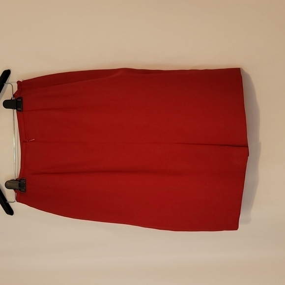 LE Suit Petite Crimson Crepe  2 Piece Skirt  And Blazer Suit - Picture 13 of 17